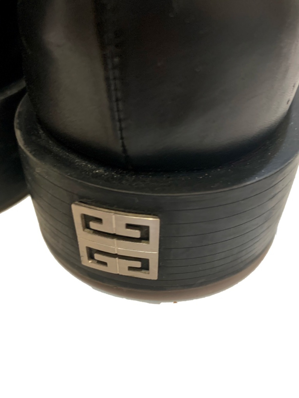 Givenchy women’s Black Leather lace up boots - Picture 3 of 11